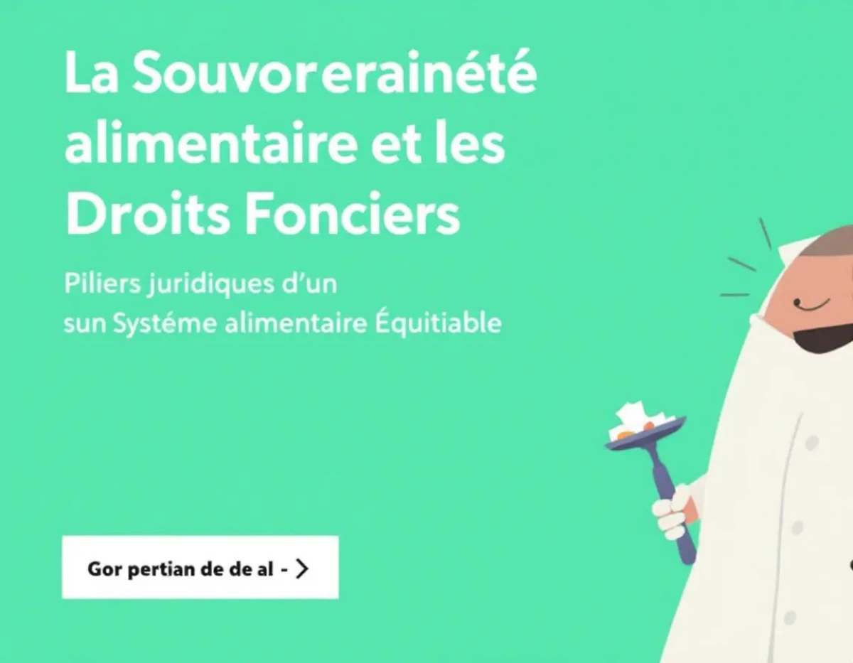 La Souveraineté Alimentaire et les Droits Fonciers : Piliers Juridiques d'un Système Alimentaire Équitable